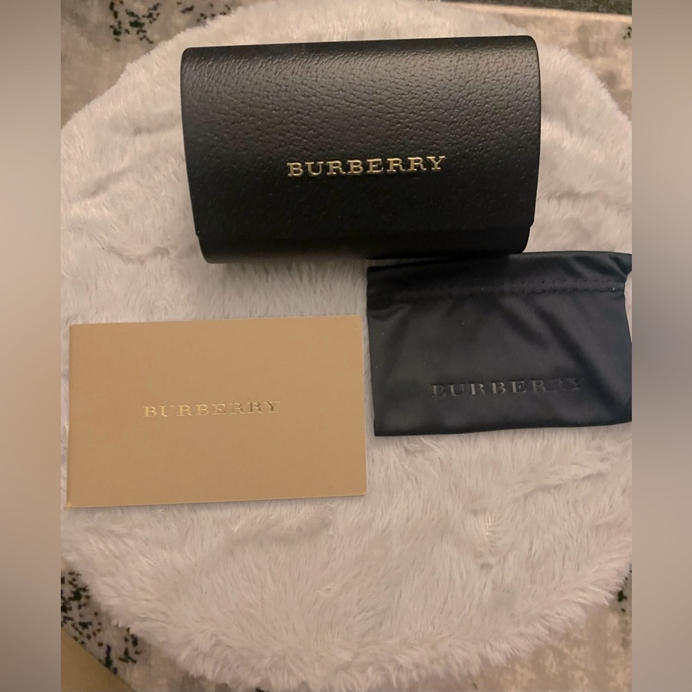 Burberry folded sunglass case